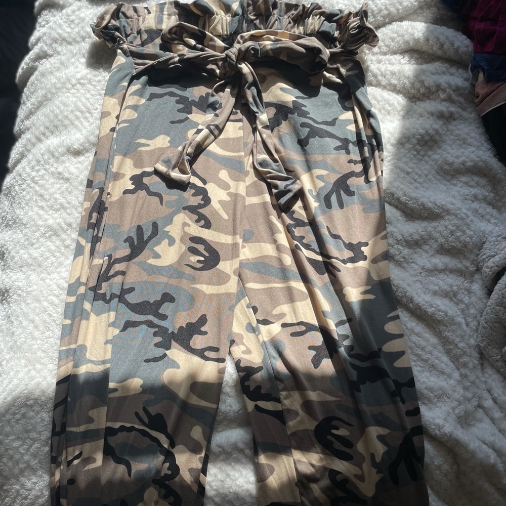 Women’s 3x lightweight camo dress pants
